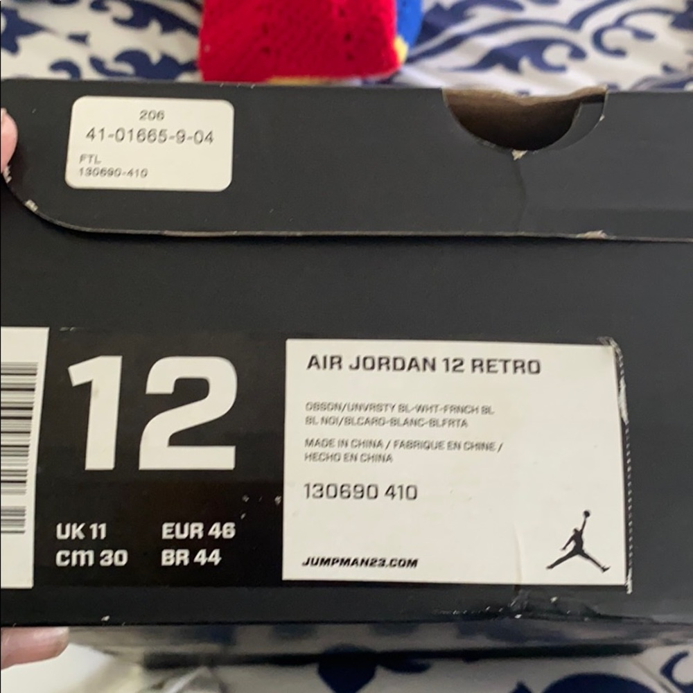 Jordan12 obsidian - Picture 3 of 8